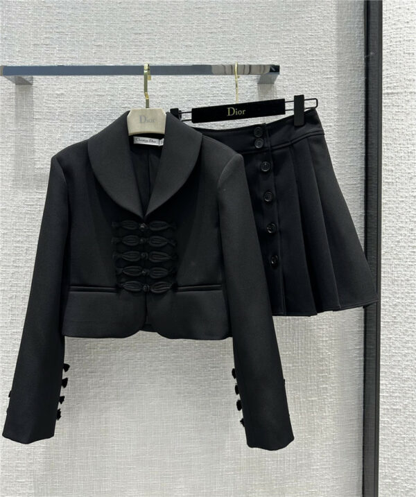 Dior early spring new black Look suit