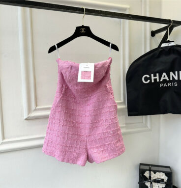 Chanel pink jumpsuit