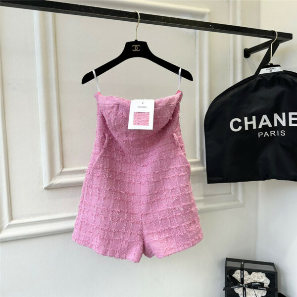 Chanel pink jumpsuit