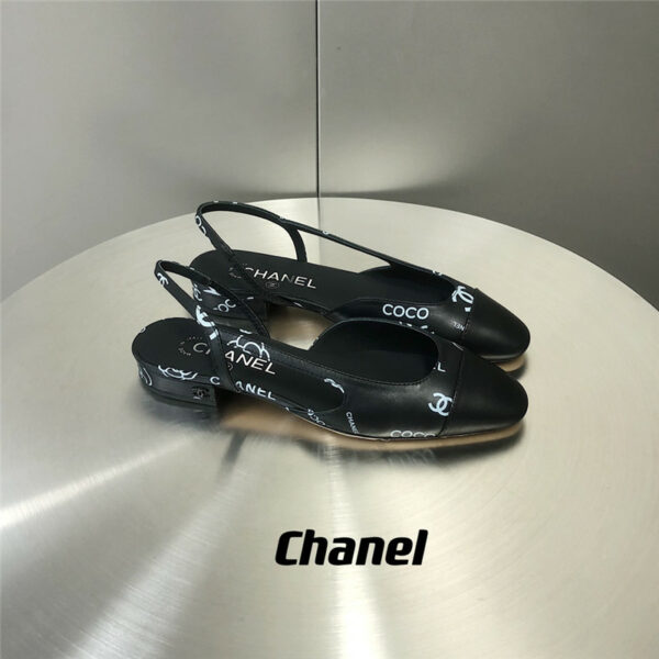 CHANEL SLINGBACK single shoes