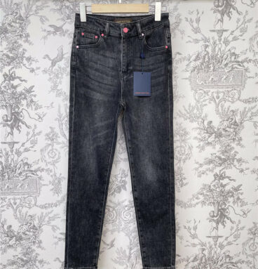 louis vuitton LV spring and summer new skinny jeans