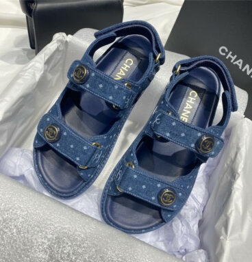 Chanel new Velcro sandals