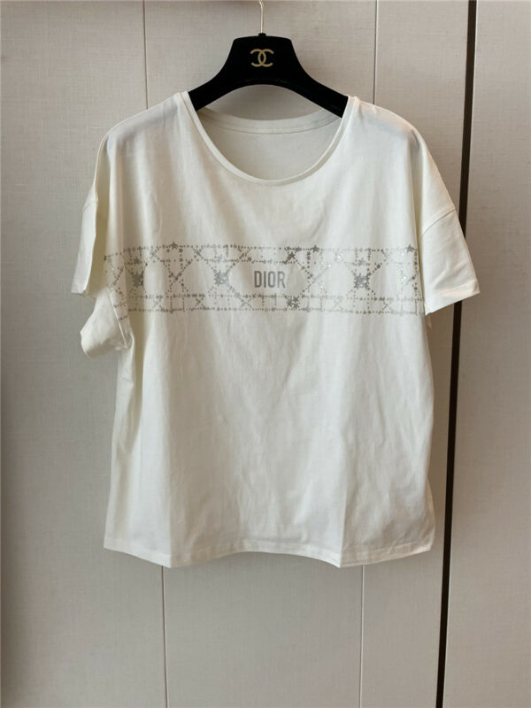 Dior new t-shirt short sleeves