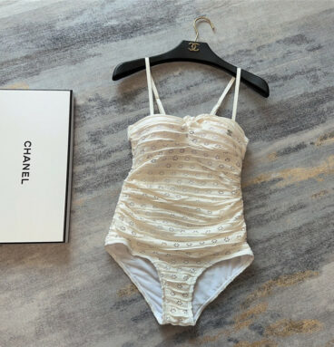 Chanel new suspender swimsuit