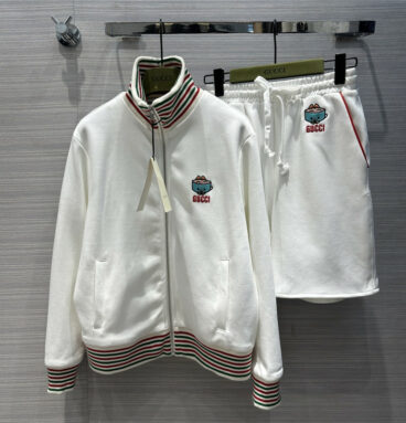 gucci Kawaii joint series outing sports suit