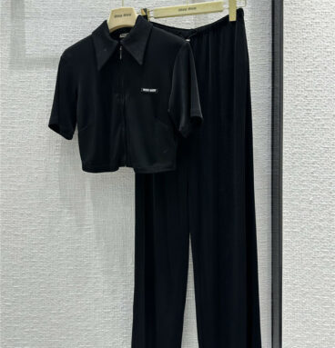 miumiu new spring and summer black suit