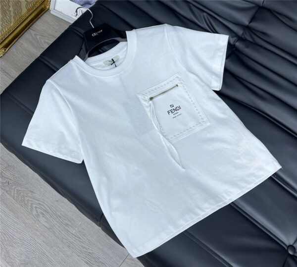 fendi minimalist pocket T-shirt
