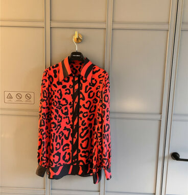 Dolce & Gabbana d&g leopard-print silk shirt