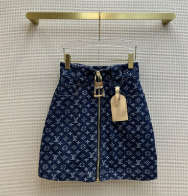 louis vuitton LV Da Lalian decorative series skirt