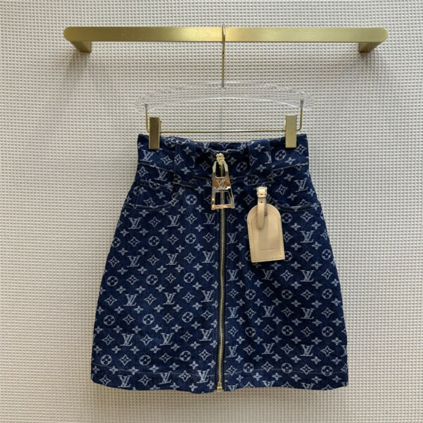 louis vuitton LV Da Lalian decorative series skirt