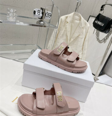 dior new color Velcro sandals and slippers