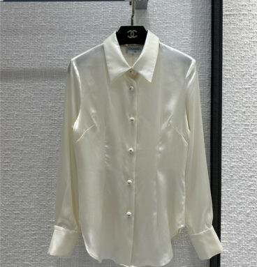 Chanel early spring new silk shirt