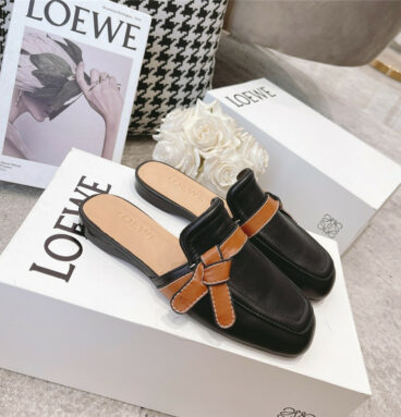 Loewe Bow Mule Slippers