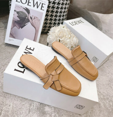 Loewe Bow Mule Slippers