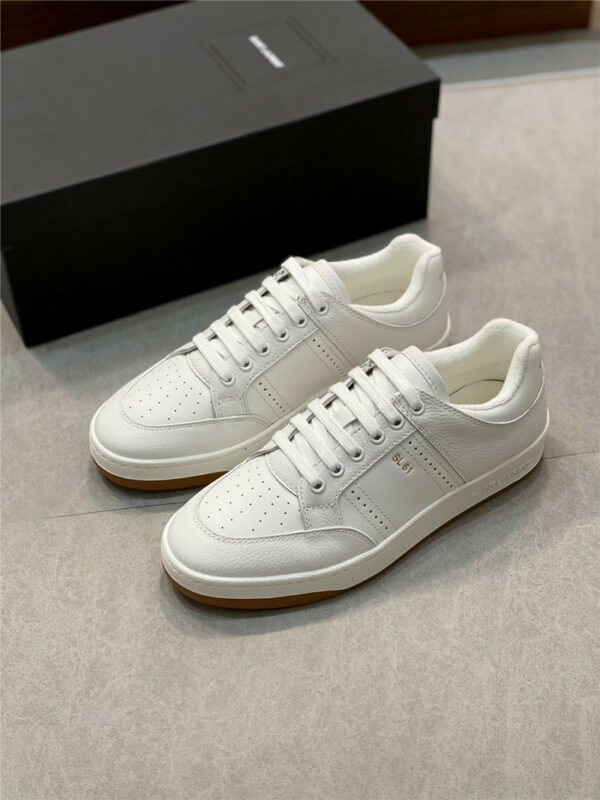YSL low-top lace-up sneakers