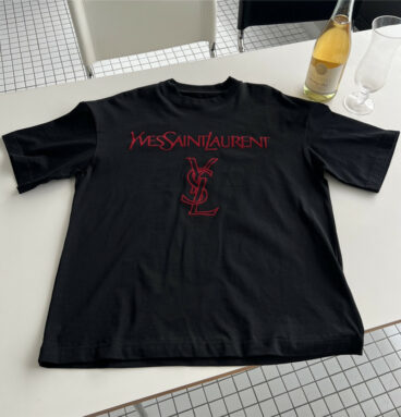 YSL new loose fit T-shirt