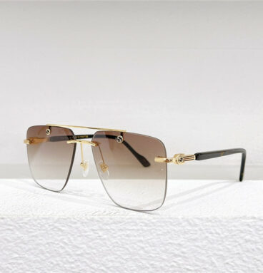 gucci new trendy rimless sunglasses