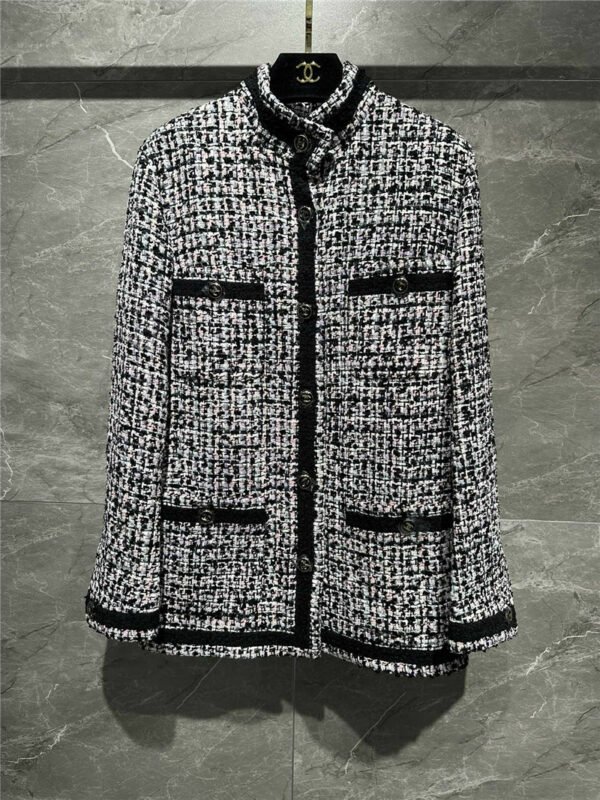 chanel tweed coat