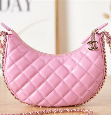 chanel small hobo bag pink