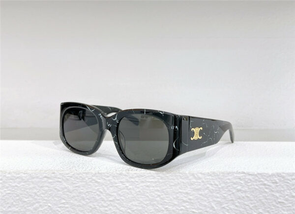celine classic arc de triomphe metal logo embellished sunglasses