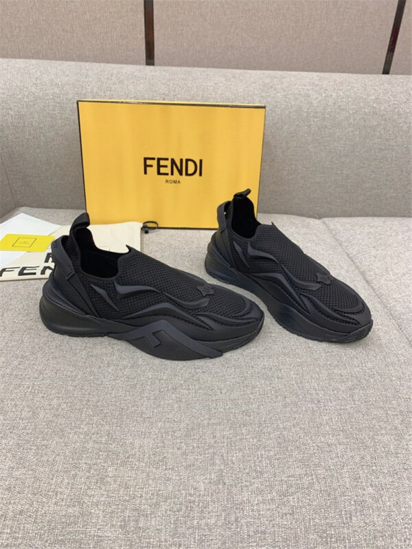 fendi new Flow knitted sneakers