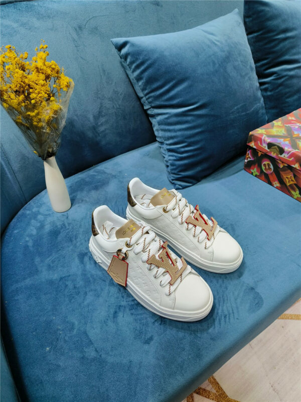 louis vuitton LV heart embellished sneakers