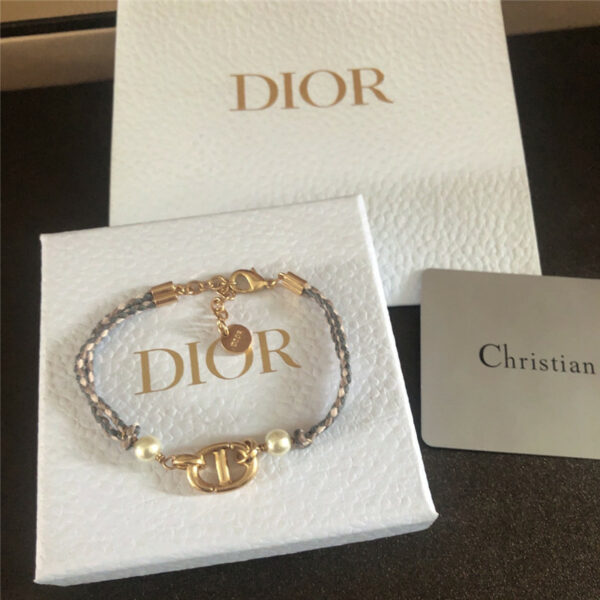 Dior new C D logo decoration bracelet