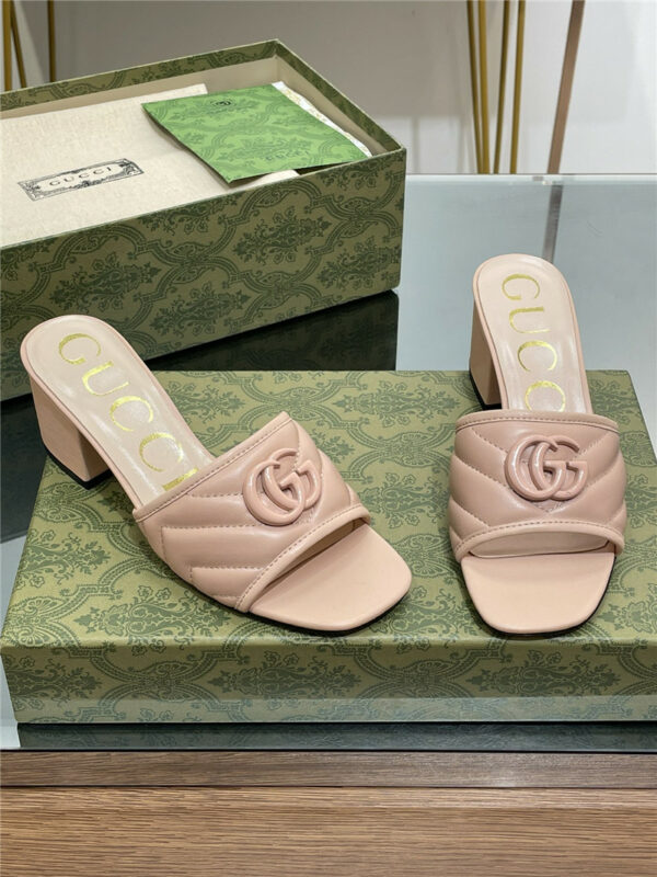 gucci GG buckle sandals slippers
