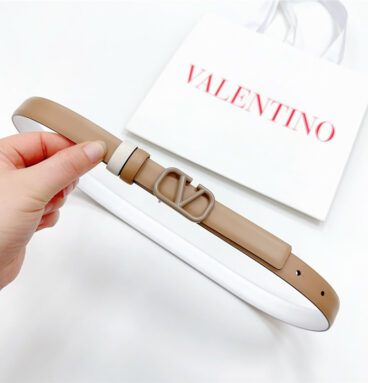 valentino new double-sided top layer cowhide belt