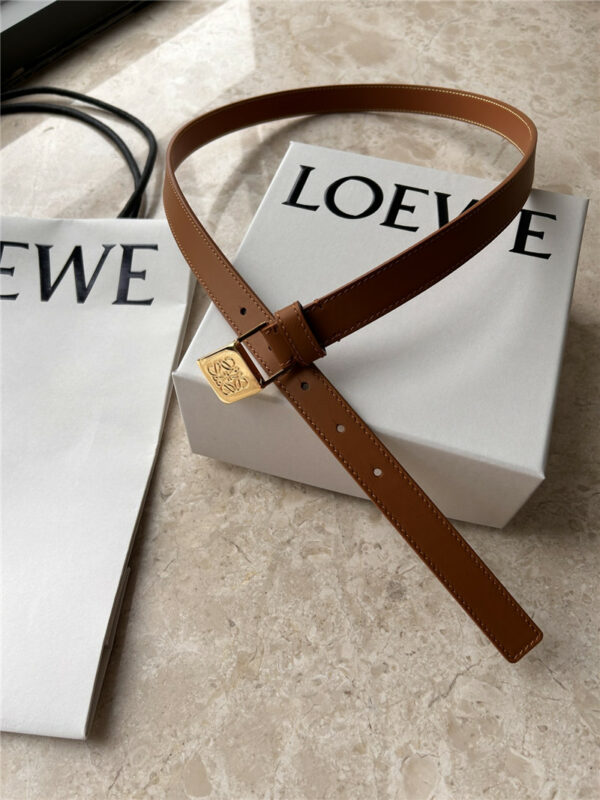 Loewe counter new women's fine belt