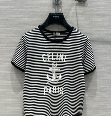 celine monogram short-sleeved T-shirt