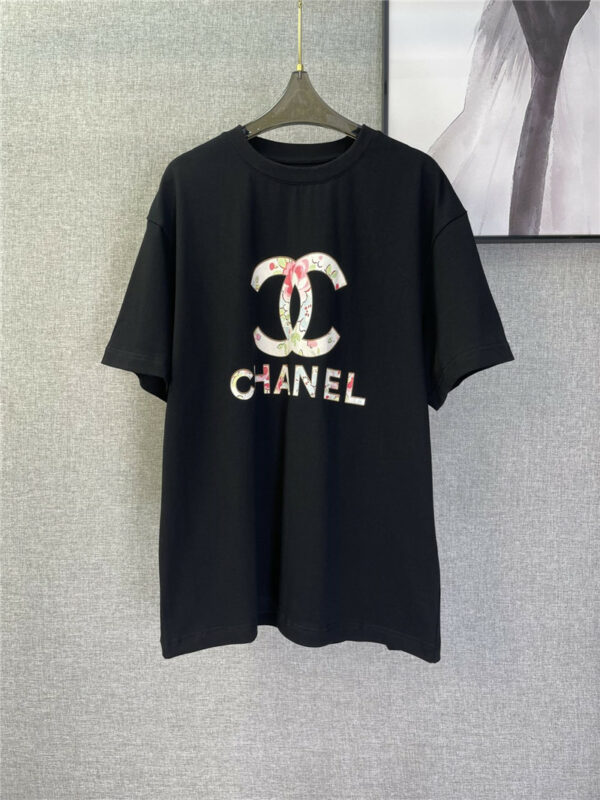Chanel new loose version print T-shirt