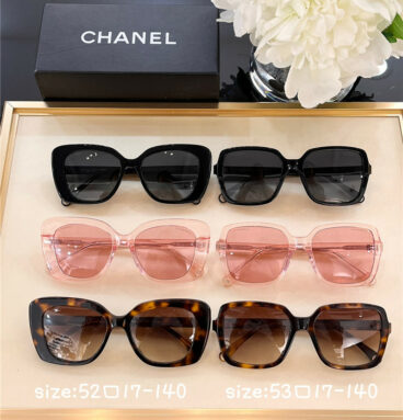 Chanel new double C ladies sunglasses