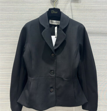 dior silk wool suit