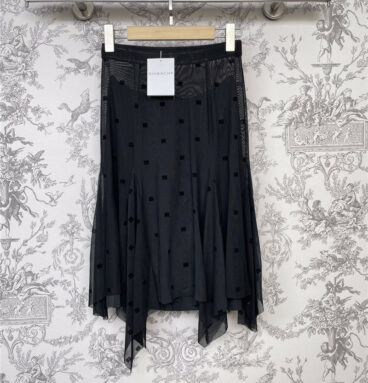 Givenchy new mesh skirt