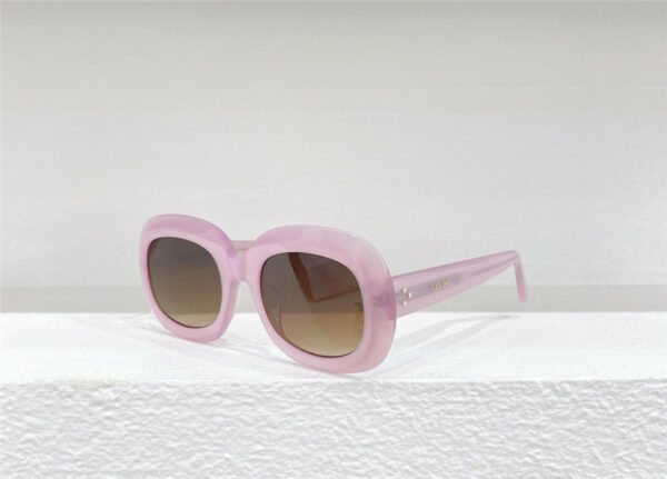 Celine luxurious wild oval sunglasses