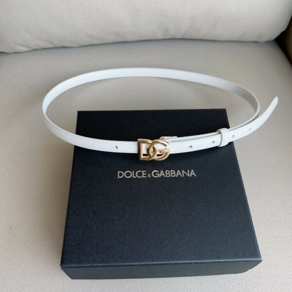 Dolce & Gabbana d&g Antique Gold Gancini Buckle Belt