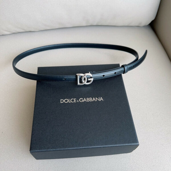 Dolce & Gabbana d&g Antique Gold Gancini Buckle Belt