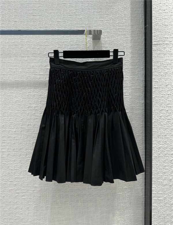 dior handmade pleated skirt