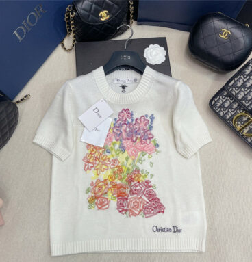 dior new embroidered sweater
