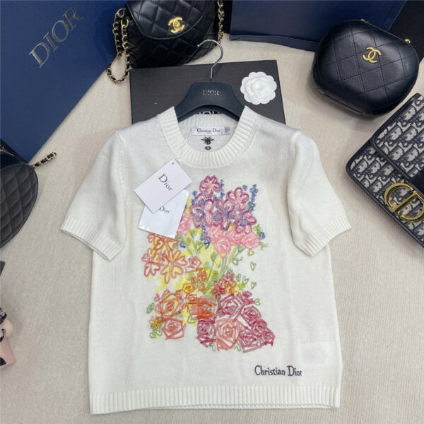 dior new embroidered sweater