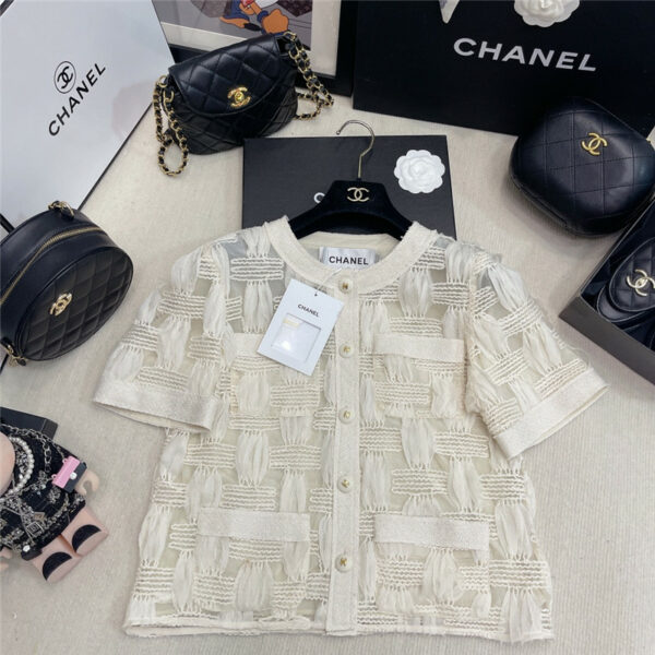 Chanel new tweed short sleeve jacket
