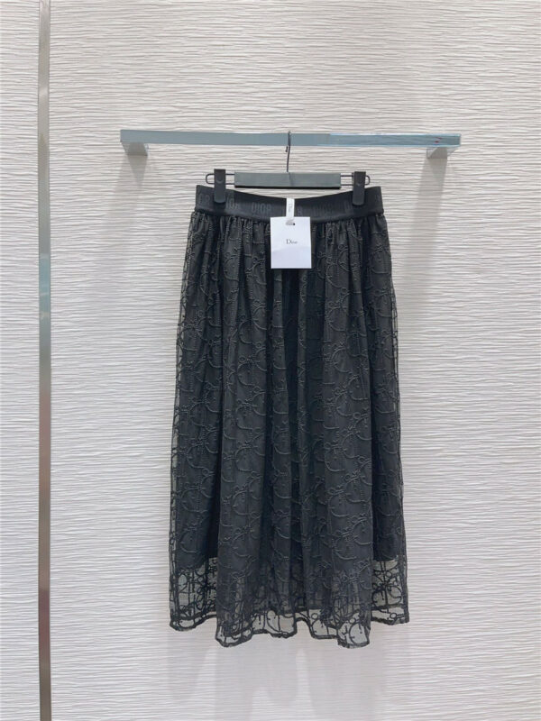 dior water soluble lace skirt