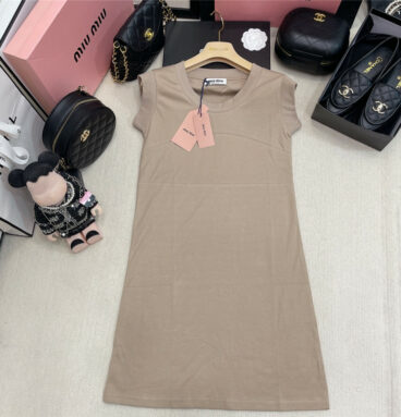miumiu new plain simple dress