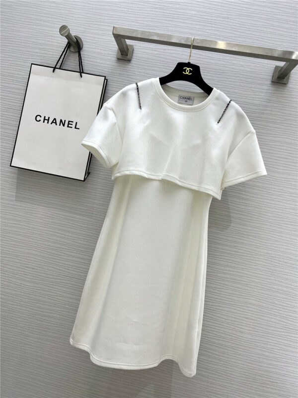 chanel two piece dress