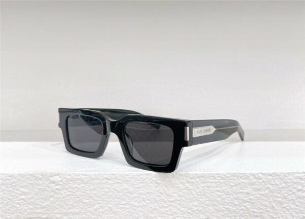 YSL rectangular acetate frame sunglasses