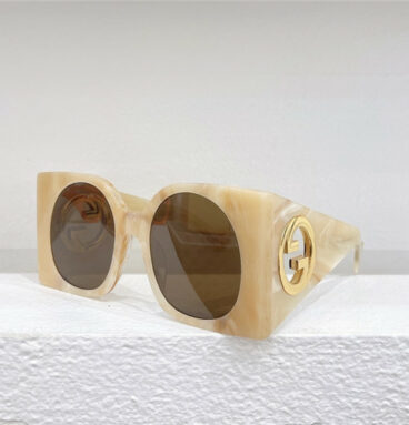 Gucci new fashion super large -frame sunglasses