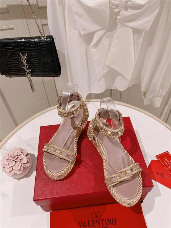 valentino studded sandals for women