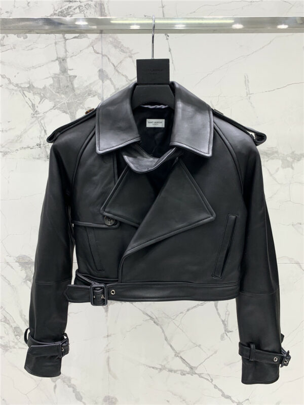 YSL leather jacket