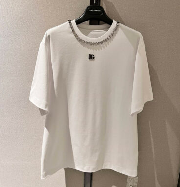 Dolce & Gabbana d&g logo short sleeve top